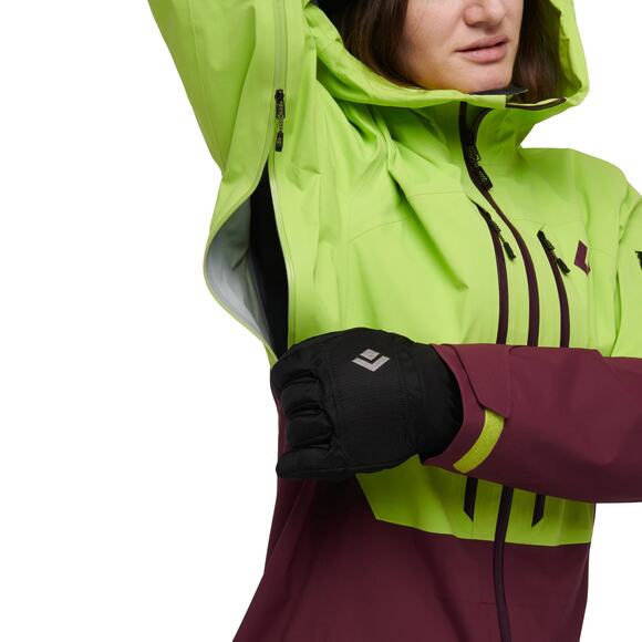 Black Diamond Recon Lt Stretch Shell - Women's Small Aloe Blackberry NEW $449 - Picture 5 of 8